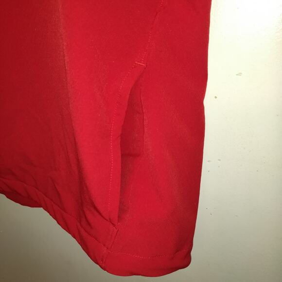 Columbus Clippers New Balance Batting Cage Jacket 1/4 Zip Red Gray Mens XL Ohio - Picture 7 of 16